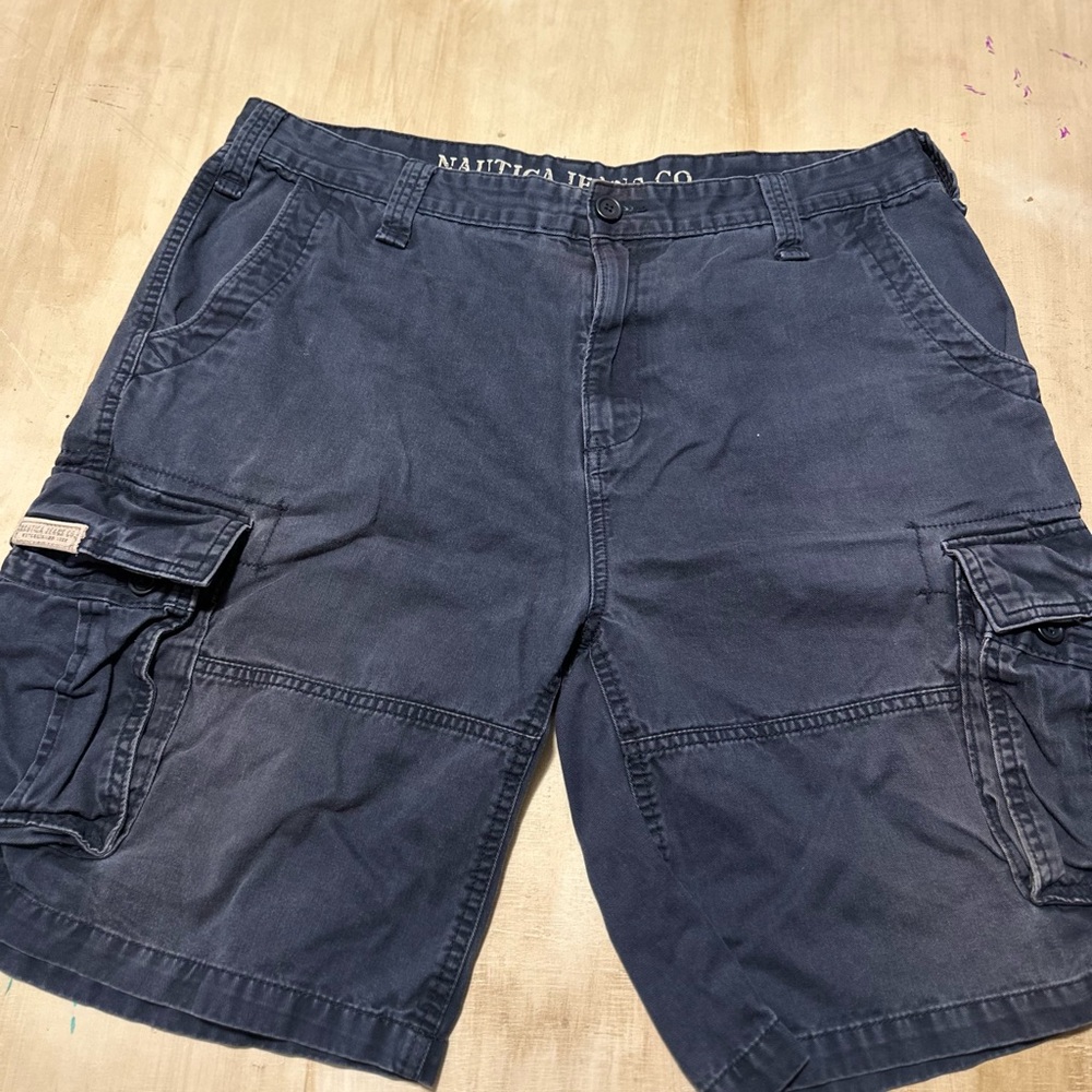 Nautica Men's Navy Cargo Shorts